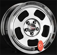 5X98 6.5X15 RC-426 ET35 58.1 CHROME 1